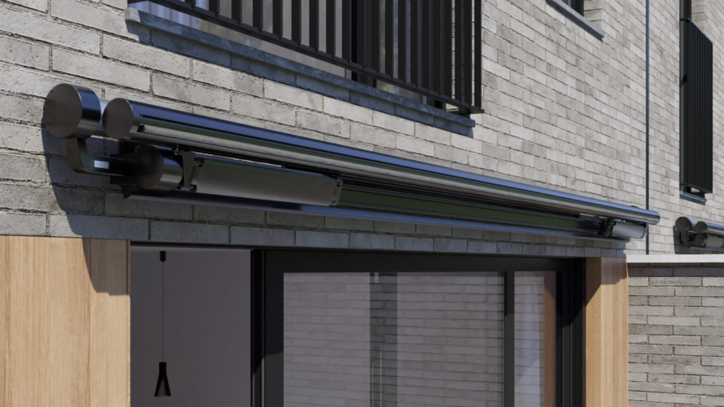 Gesloten zonnescherm